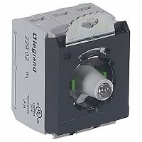 Комплектующий блок для кнопок - Osmoz - для комплектации - с подсветкой - под винт - 230 В~ - 2Н.О. |  код. 023018 |   Legrand